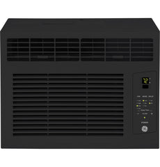 GE® 6,000 BTU Electronic Window Air Conditioner for Small Rooms up to 250 sq ft., Black