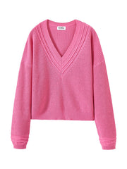 27 Miles Malibu 27 Miles Malibu Wilma Cotton Cashmere Sweater Endless Waves
