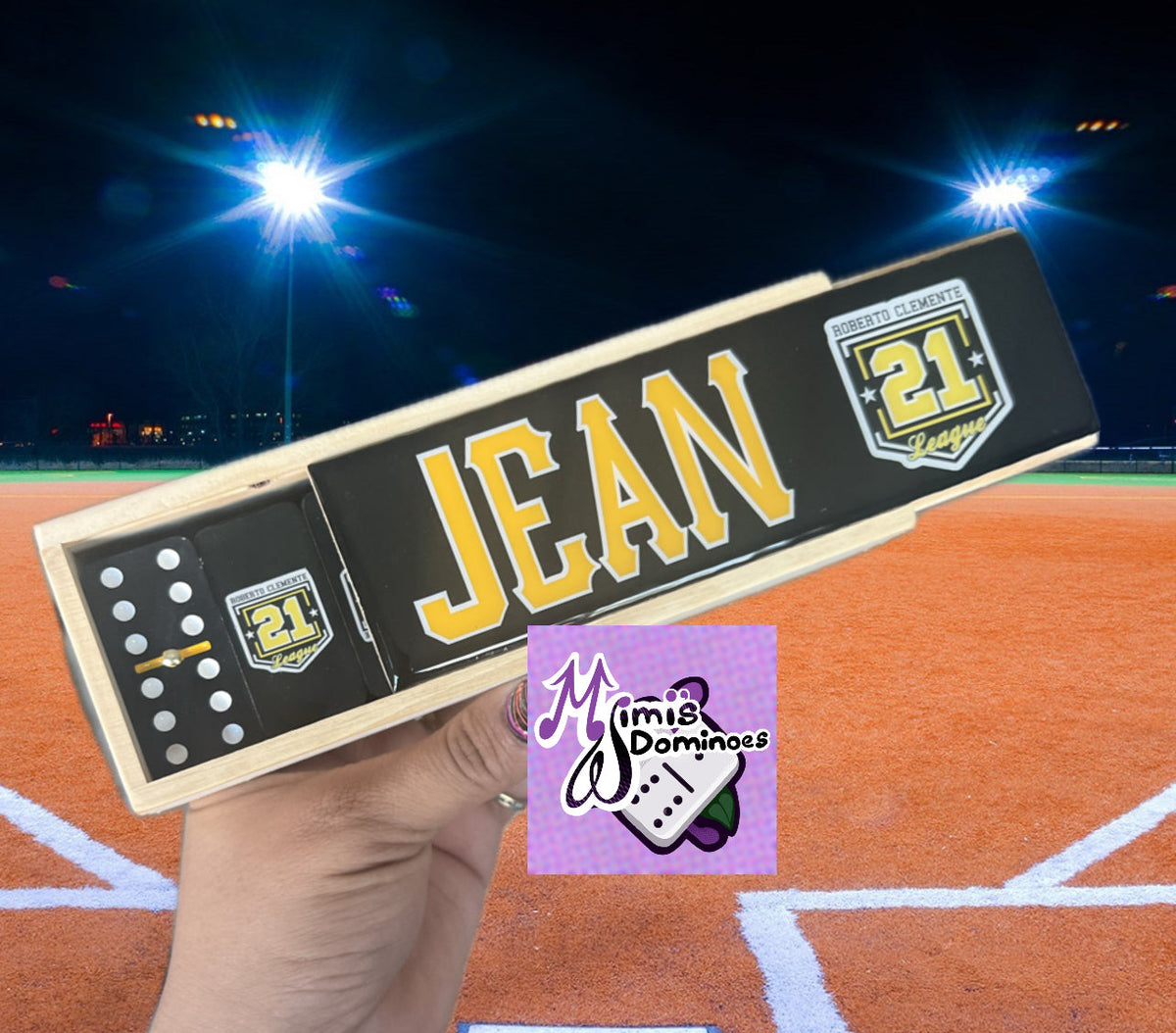 21 Roberto Clemente Inspired Dominoes