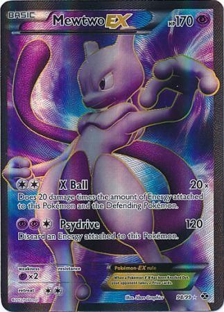 Mewtwo EX - 98/99 - Full Art Ultra Rare - Next Destinies-Cherry Collectables