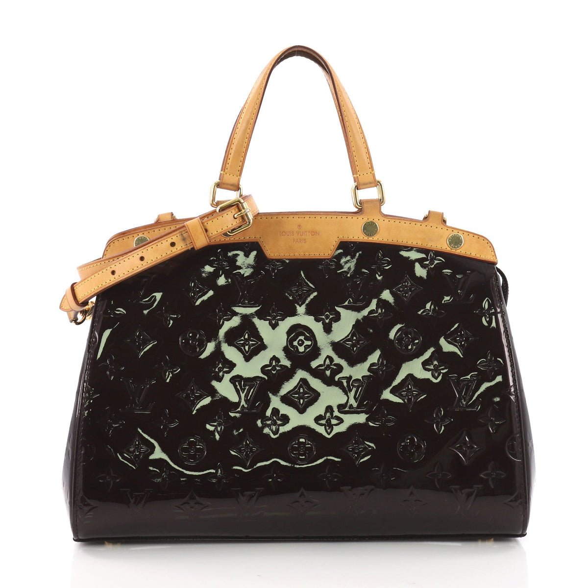 Louis Vuitton Brea Handbag Monogram Vernis MM