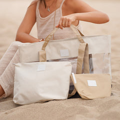 Nina Clear Beach Tote