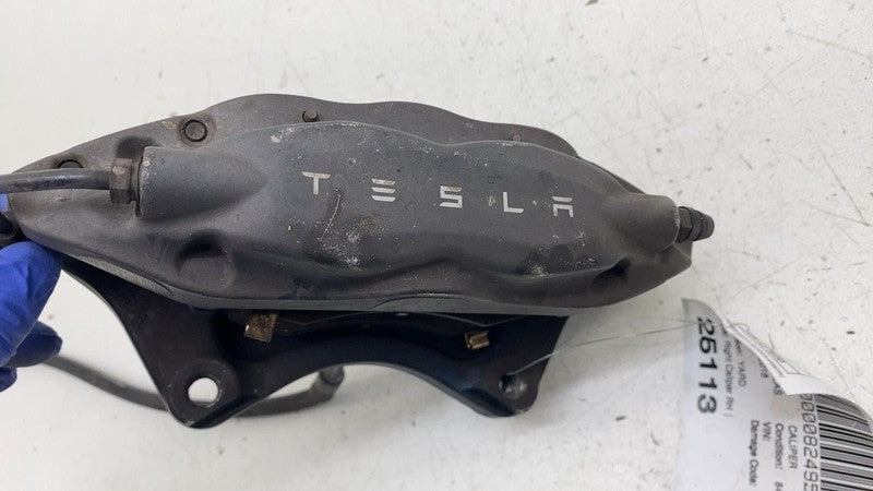 ⭕ 2012-2020 Tesla Model S Rear Passenger Side Caliper w/ Brake Hose Li