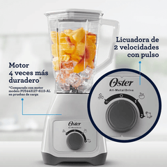 Oster Licuadora Frasco Plástico, BLSTKAP-WRD