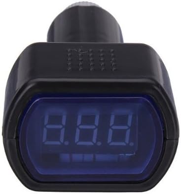 LCD Cigarette Lighter Voltage Digital Panel Meter Volt Voltmeter Monitor for Auto Car Truck