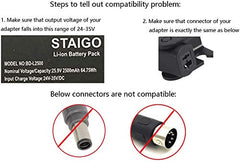 STAIGO Pacco batteria reclinabile per mobili reclinabili / divano elettrico / poltrona elevabile wireless con caricatore /adattatore/ alimentatore per movimento elettrico per Okin Limoss Berkline Med