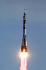 Soyuz Spacecraft Lifting Off