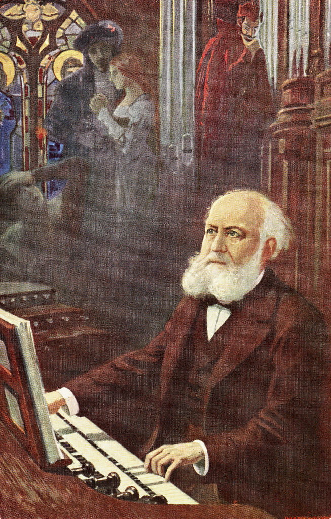 Painting of Charles Francois Gounod