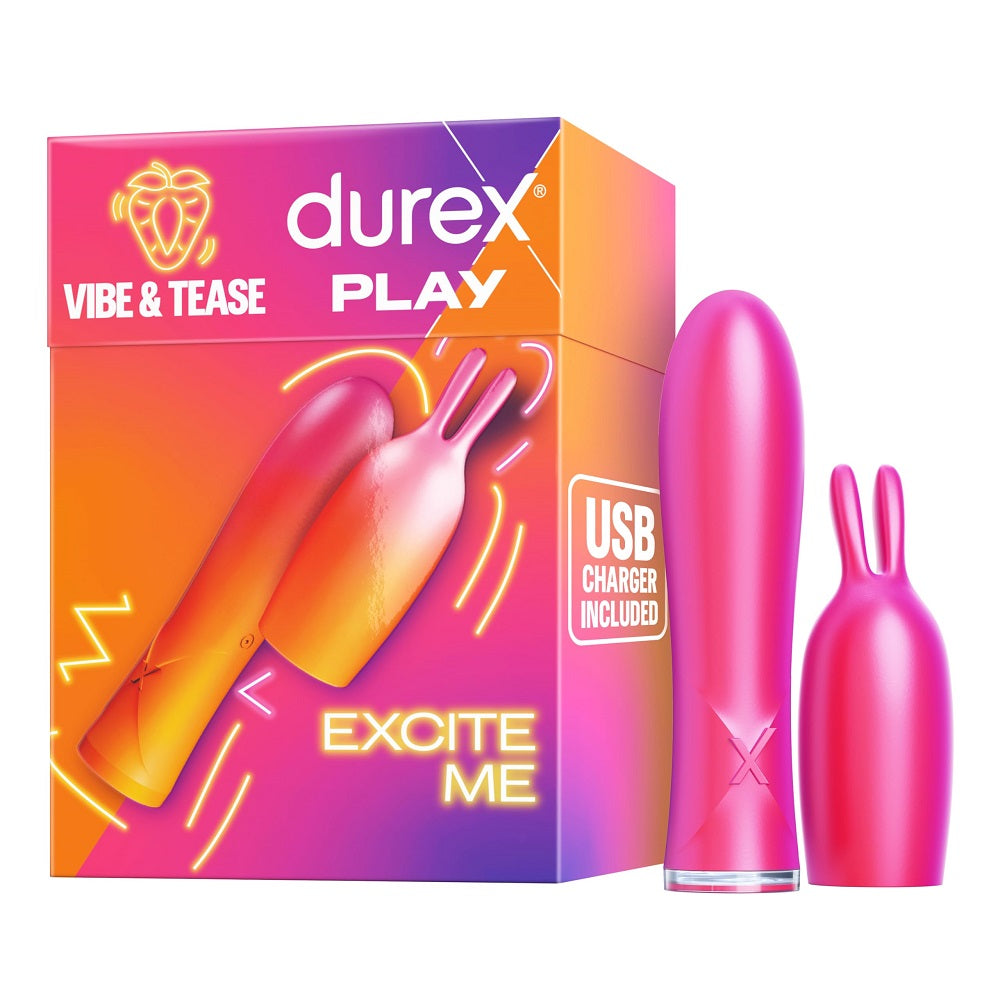 Play Vibe & Tease 2in1 wibrator ze stymulującą końcówką