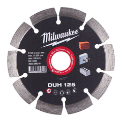 Milwaukee Tarcza diamentowa DUH 125 x 22,2 mm