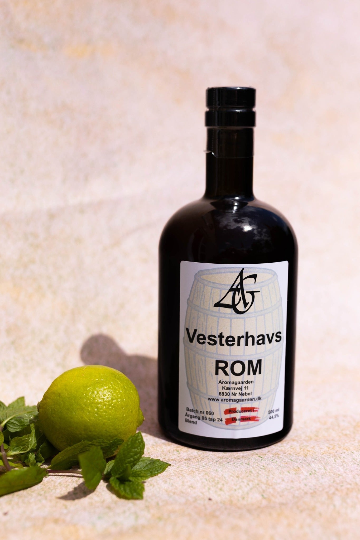 Aromagaardens Vesterhavs Rom 500 ml flaske