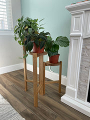 Handmade 3 tier plant stand - Fits pots up to 8" wide
