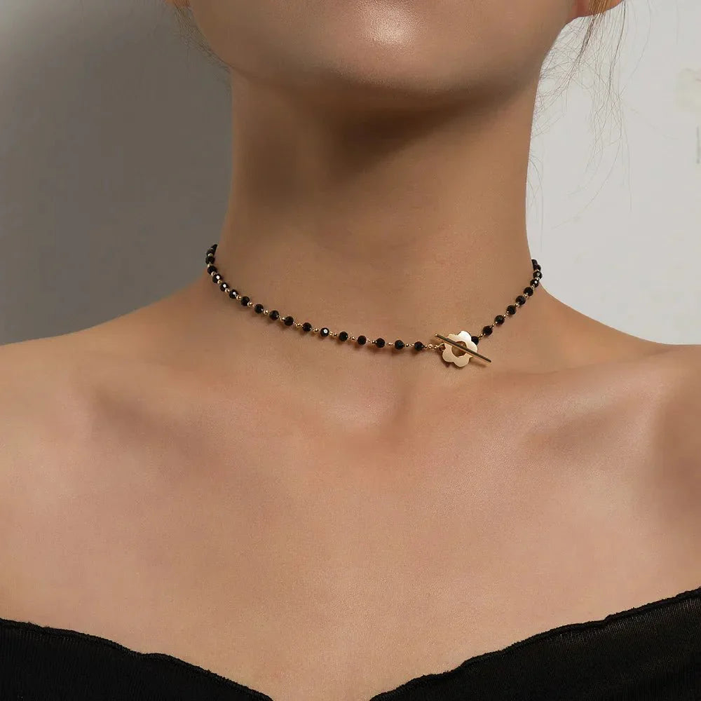 Floral Choker Necklace