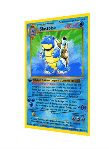 3D Triple Transition [Base Set Starters] Lenticular Print