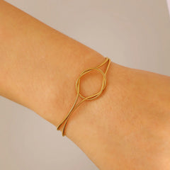 Knotted Snake Chain Couple Bracelet