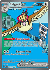 Scarlet & Violet Obsidian Flames - 225/197 Pidgeot ex Special Illustration Rare