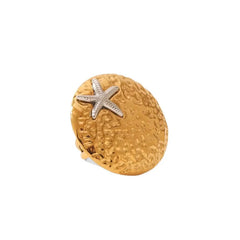 Starfish Cocktail Ring