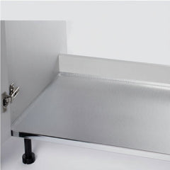 Plateau de protection Sous évier en Aluminium P600×L863