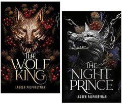 The Wolf King Series by Lauren Palphreyman 2 Books Collection Set (The Wolf King and The Night Prince)