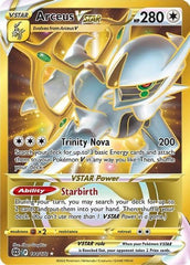 Pokemon – Arceus Vstar 184/172 – Brilliant Stars – Secret Rare – Gold Holo - Single Card