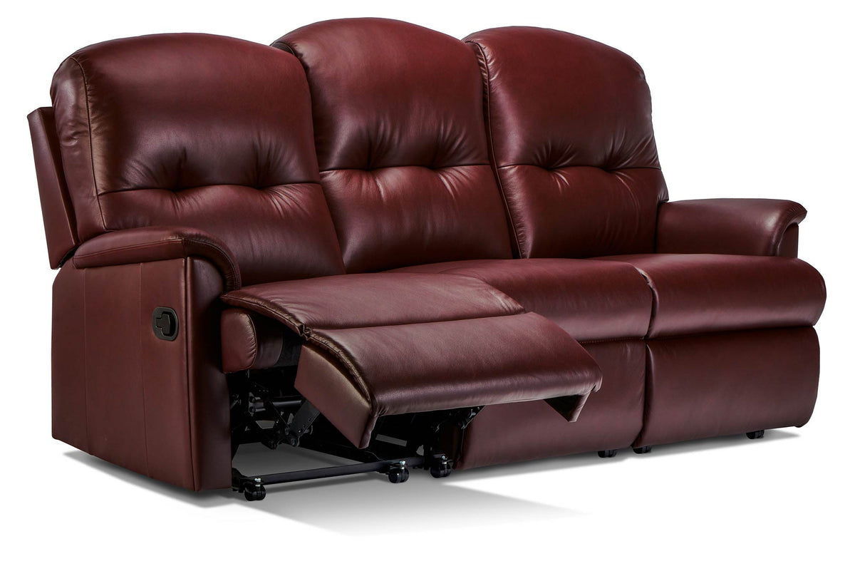Sherborne Lincoln Leather Reclining 3 Seat Sofa