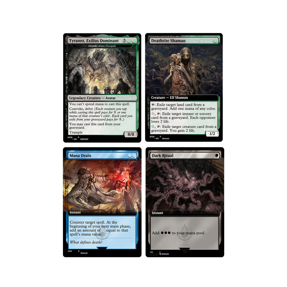 TCG cards ''DISTANT'' (New cards added!)