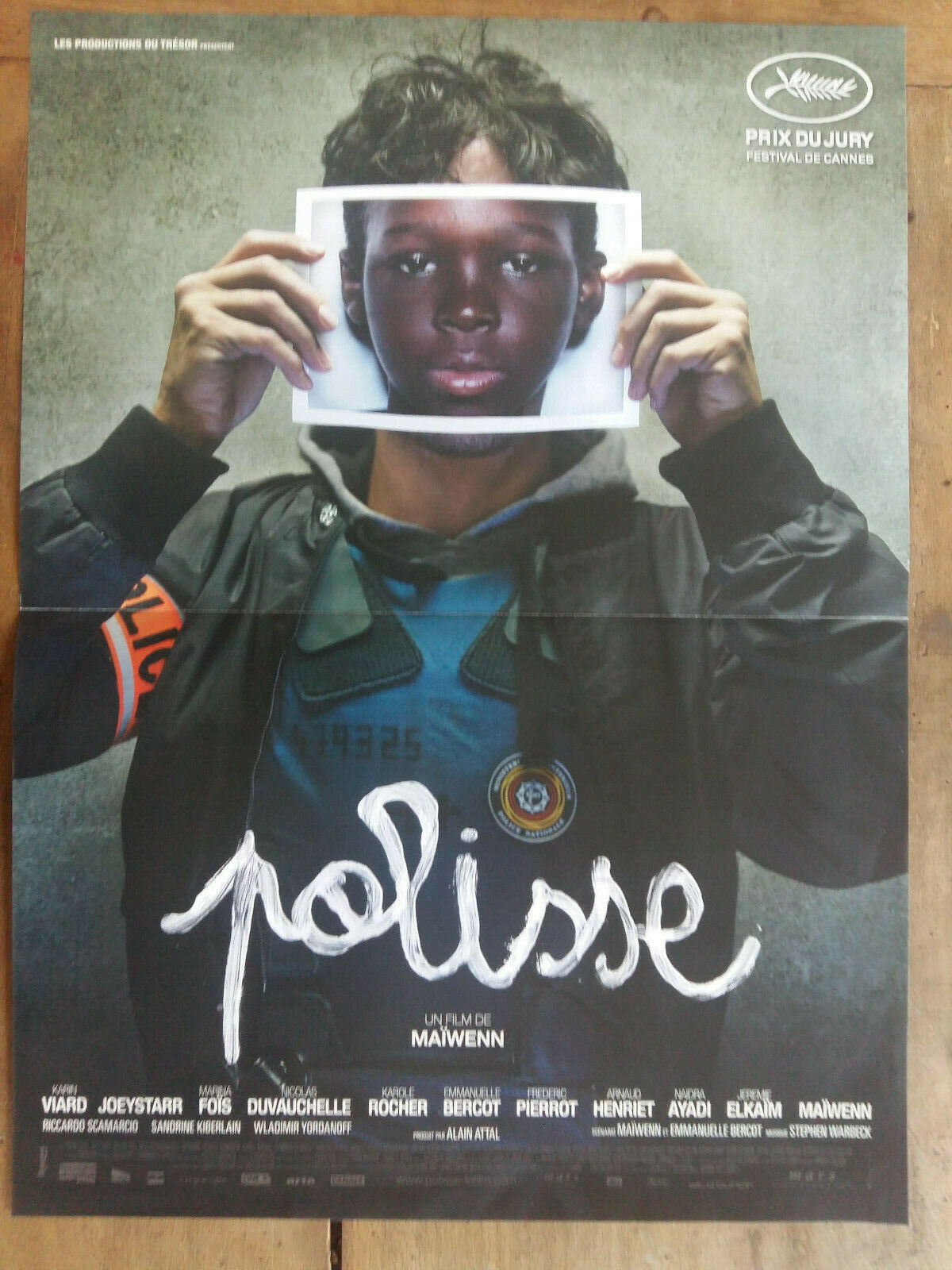 Affiche POLISSE MAIWENN Karin VIARD JOEYSTARR Marina FOIS 40x60cm
