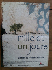Affiche MILLE ET UN JOURS de frederic LAFFONT  40x60cm *