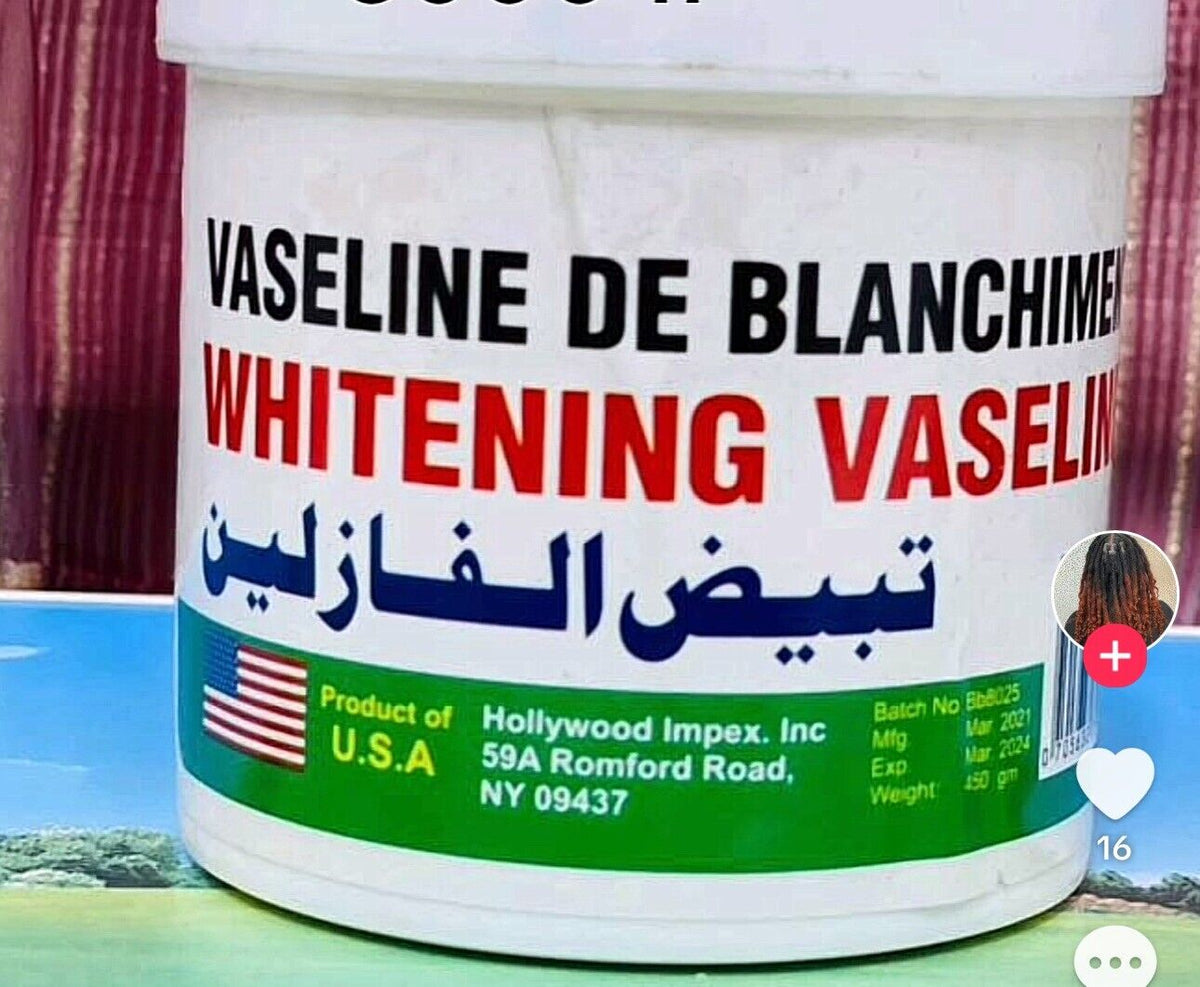 VASELINE De Blanchiment Exfoliante Lisse La Peau 450 Grammes