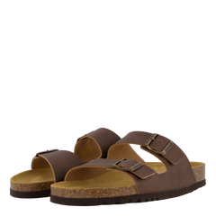 SL ANDREA PU LEATHER BROWN