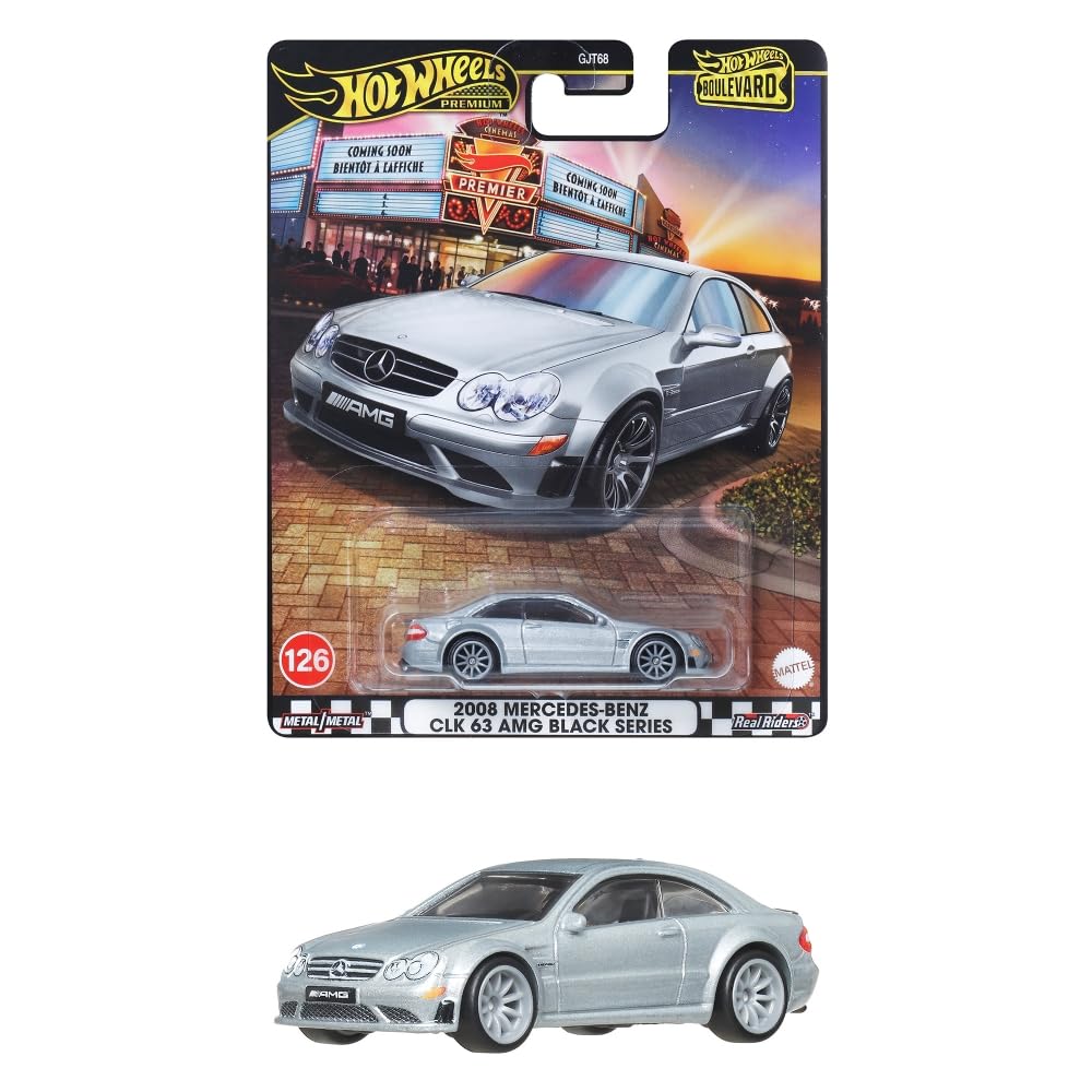 Hot Wheels 2008 Mercedes-Benz CLK 63 AMG Black Series