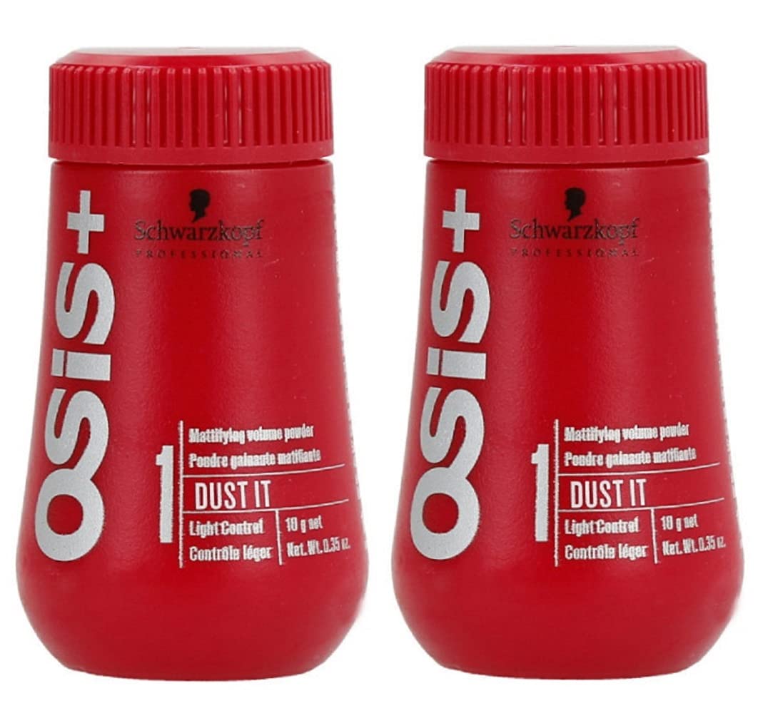 Polvo Matificante Schwarzkopf OSiS Dust It Rojo Pack de Dos