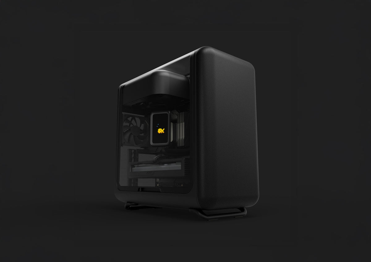 HYTE X50 MID TOWER CASE PITCH BLACK
