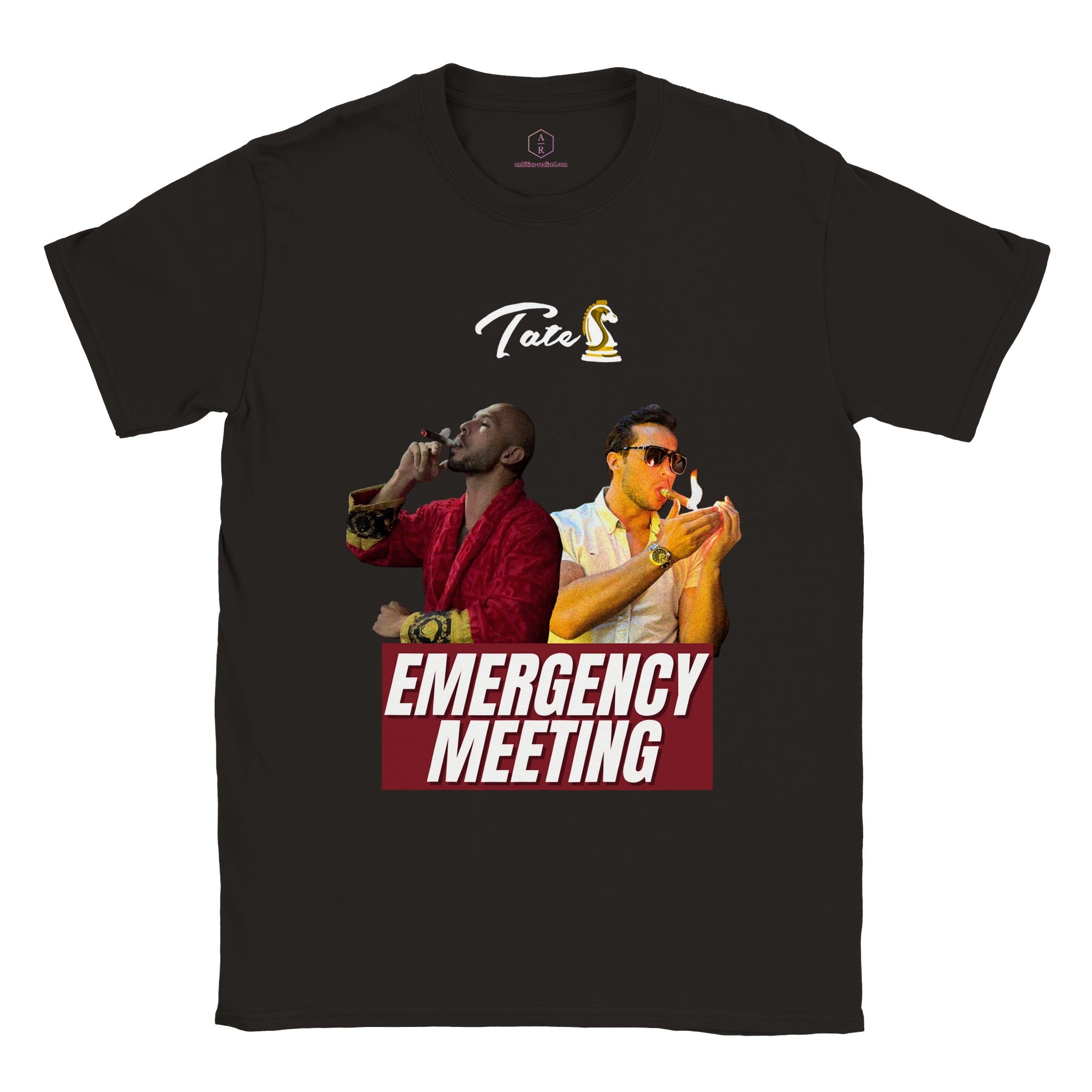 Andrew & Tristan Tate | Smoking Cigars | EMERGENCY MEETING | Podcast | Classic Unisex Crewneck T-shirt
