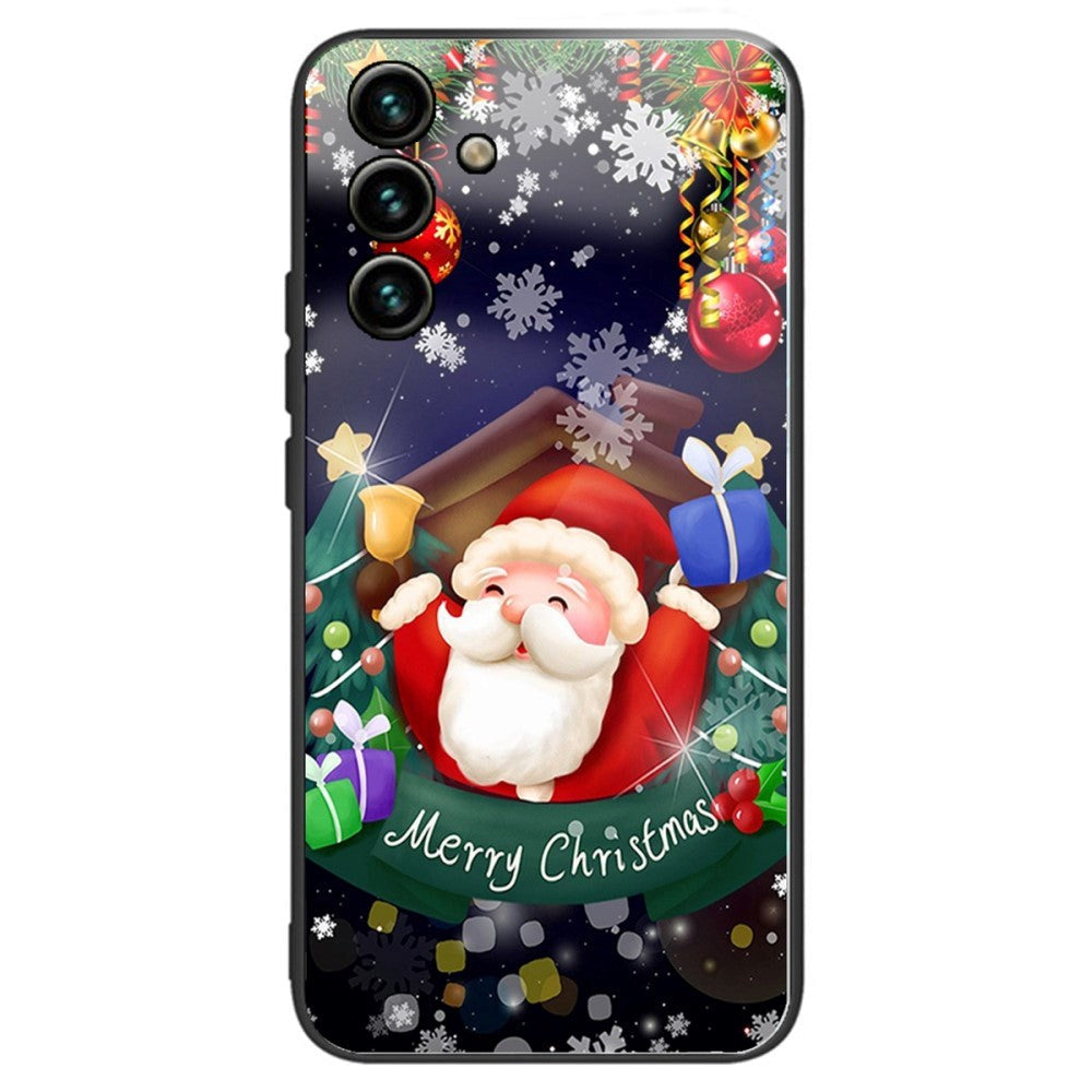 Samsung Galaxy A14 (5G) Jule Mobil Cover m. Glasbagside - Julemand