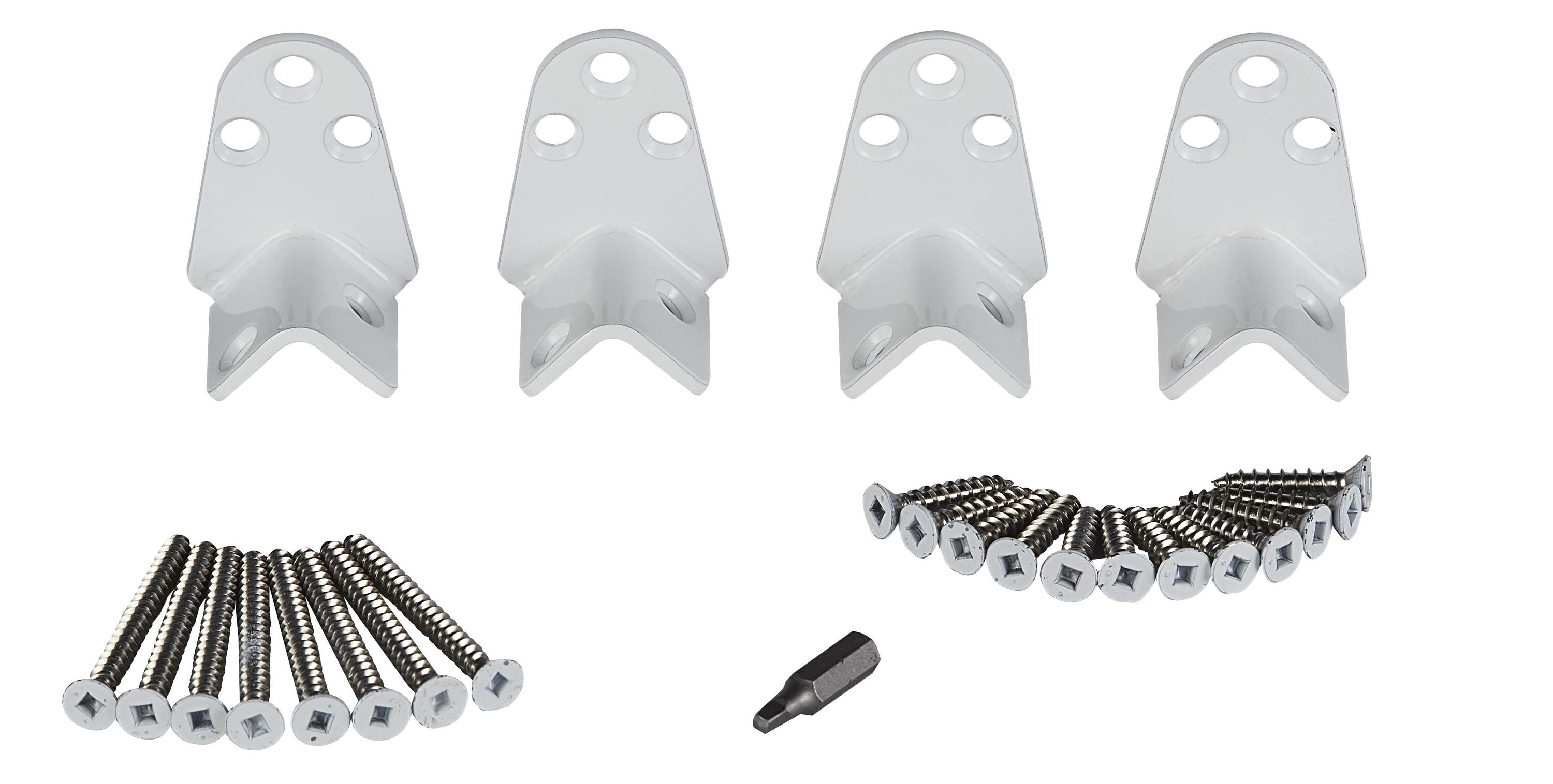 Fiberon 5-in x 5-in Alpine Nylon Angle Adapter (4-Pack)
