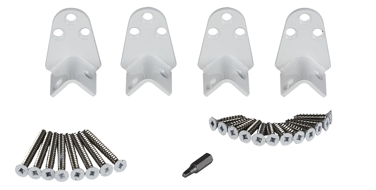 Fiberon 5-in x 5-in Alpine Nylon Angle Adapter (4-Pack)