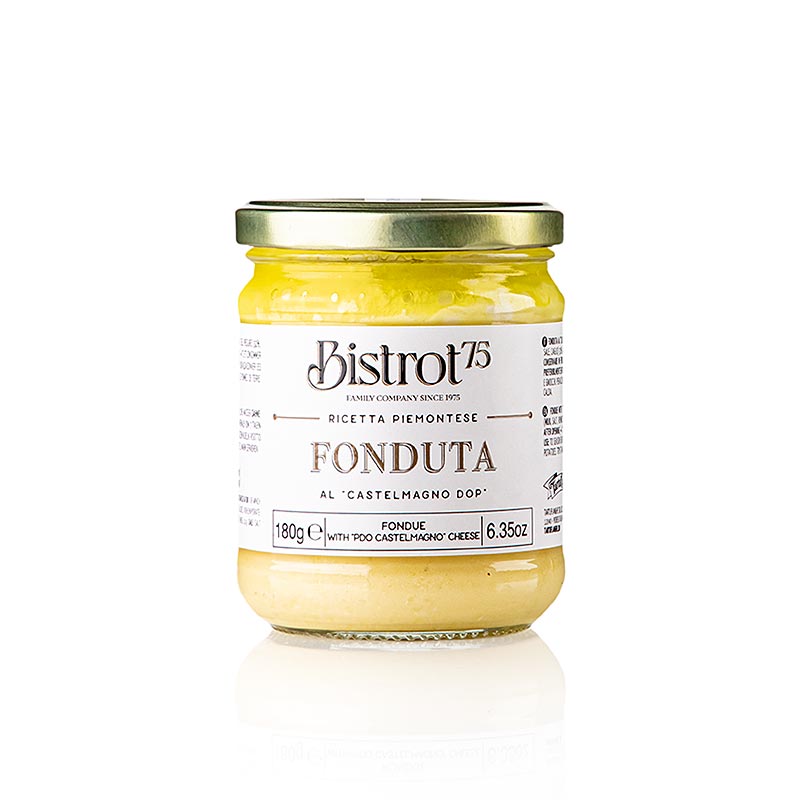 Tartuflanghe Bistrot 75 - Fonduta - ostefondue med Castelmagno g.U., Taruflanghe, 180 g