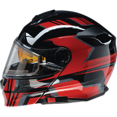 Z1R SOLARIS 2.0 FIRST TRACKS HELMET 2026 in Black/Red
