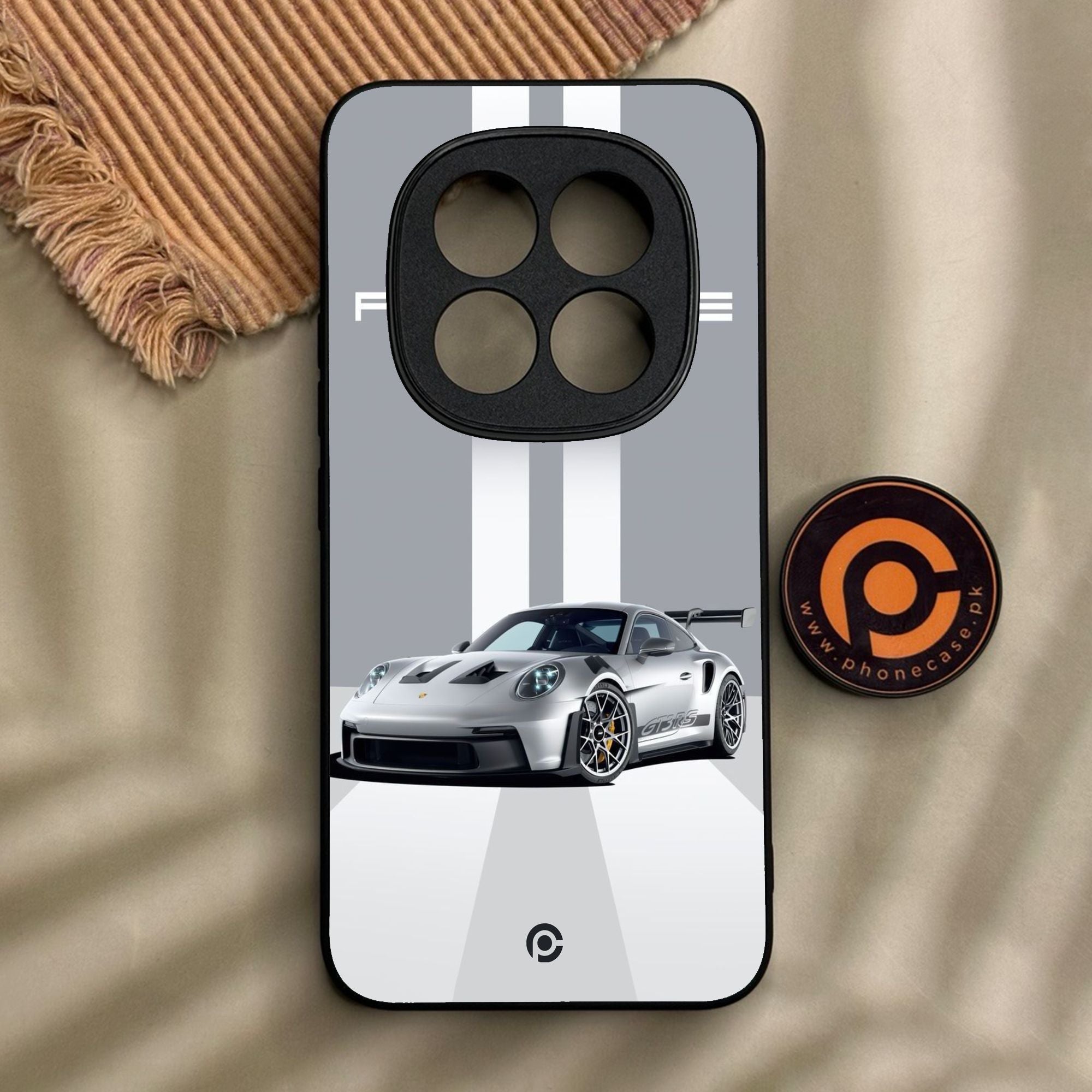 Xiaomi Redmi Note 15 Pro Plus - Porsche Gt3 Rs Thrill - Premium Metal Printed Soft Bumper Shock Proof Case