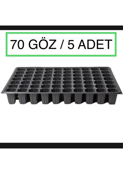 Fide Viyol 5 Adet 70 Göz Fide Viyolü Fide Altlığı Tohum Yetiştirme Kabı