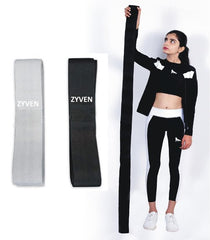 Premium Performance 76" Extended-Length High-Resistance Bands for Ultimate Strength, Mobility, and Plyometric Workouts (Black Long Belt)