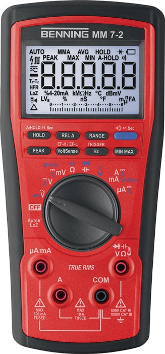 BENNING Multimètre MM 7-2 1000 V ( 4000828962 )