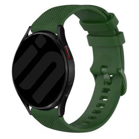 Bracelet silicone 'Premium' Amazfit Balance (vert foncé)
