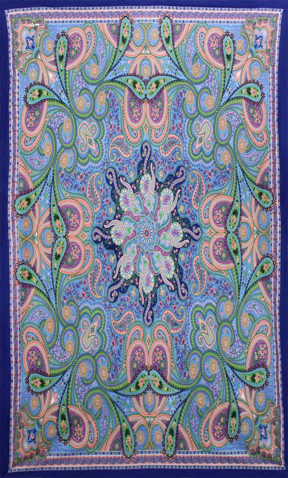3-D Infinity Star Tapestry - HalfMoonMusic