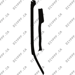 Cab, Rear Left Full 2024-2024 Toyota Tacoma SR/SR5 24-24 Crew P/U PPF