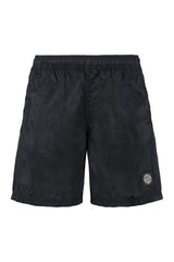 Logo print swim shorts