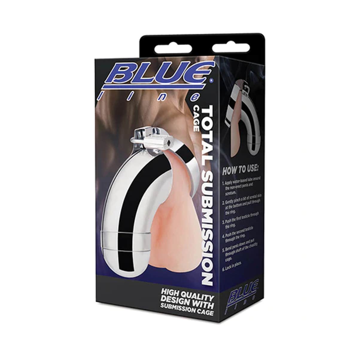 Blue Line - Submission Cage (Silver)