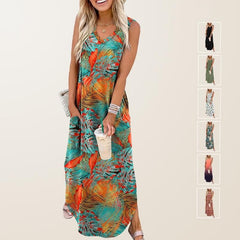 🌷【M-3XL】 Letnia sukienka w stylu wakacyjnym