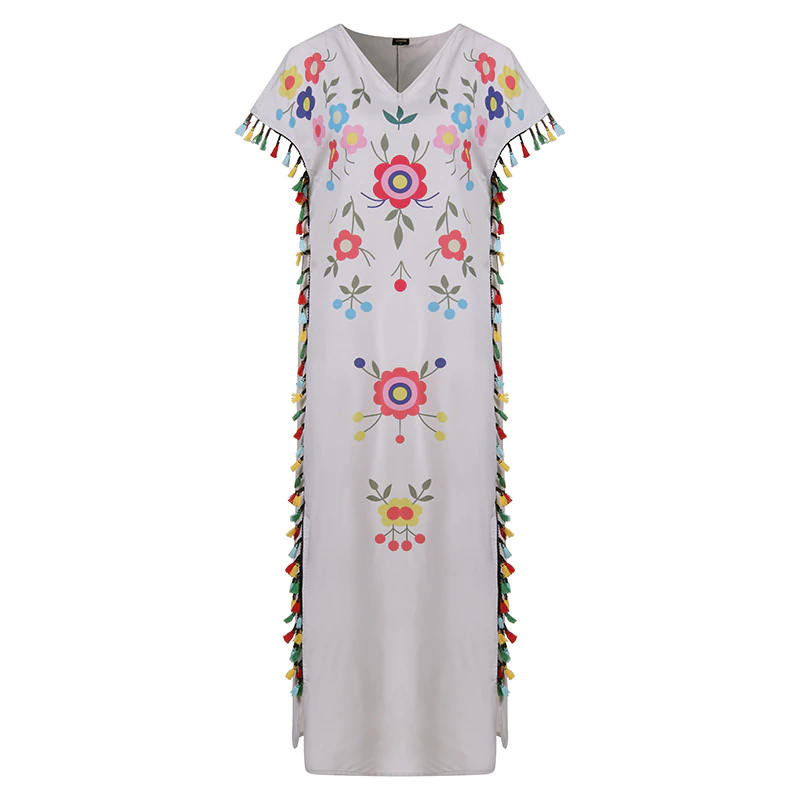 Women's Casual V-Neck Short-Sleeve Dress